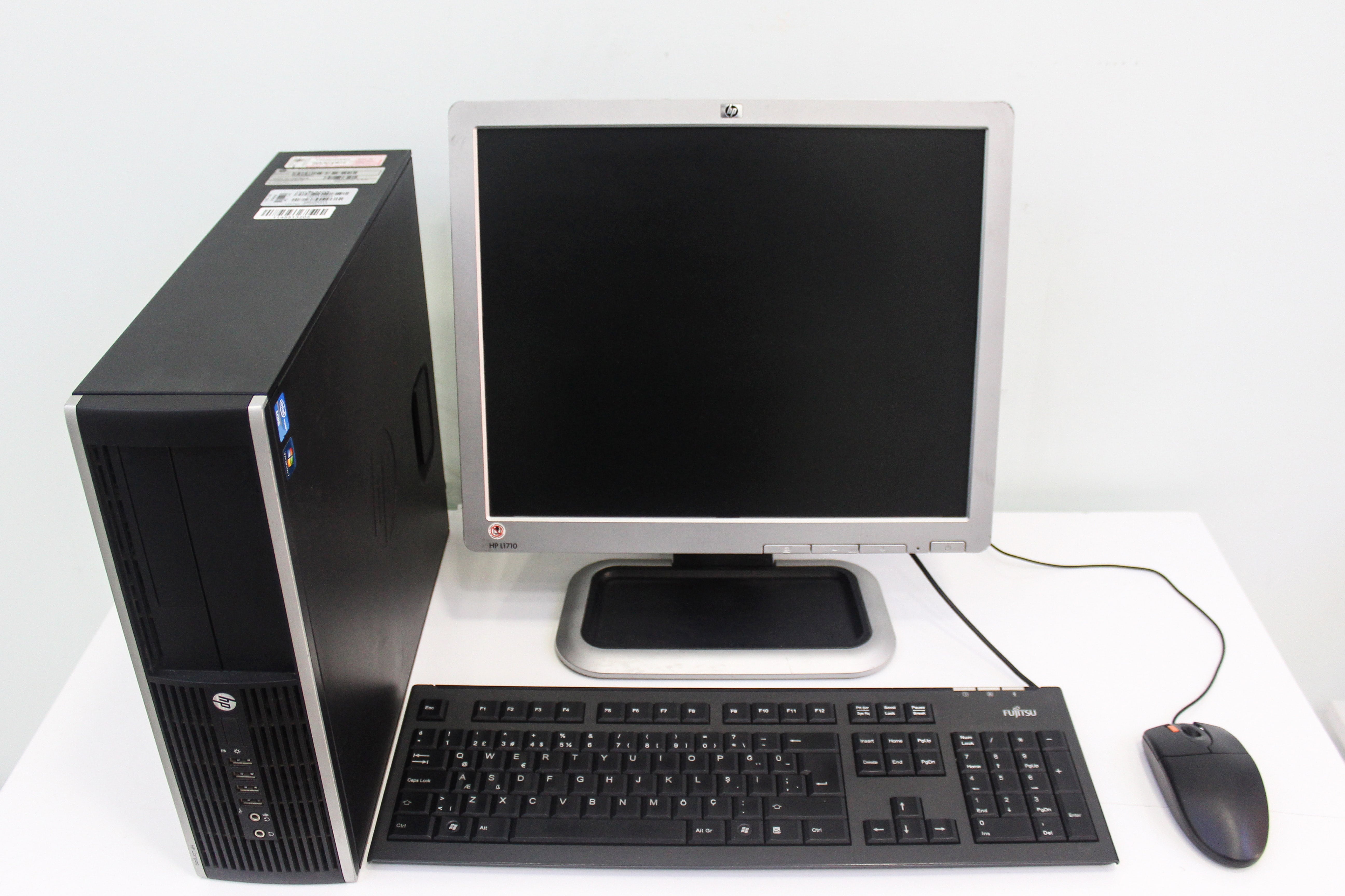 İkinci El Bilgisayar Hp Compaq 6000 Pro Core 2 Duo 4 GB Ram 160 GB Hdd 17